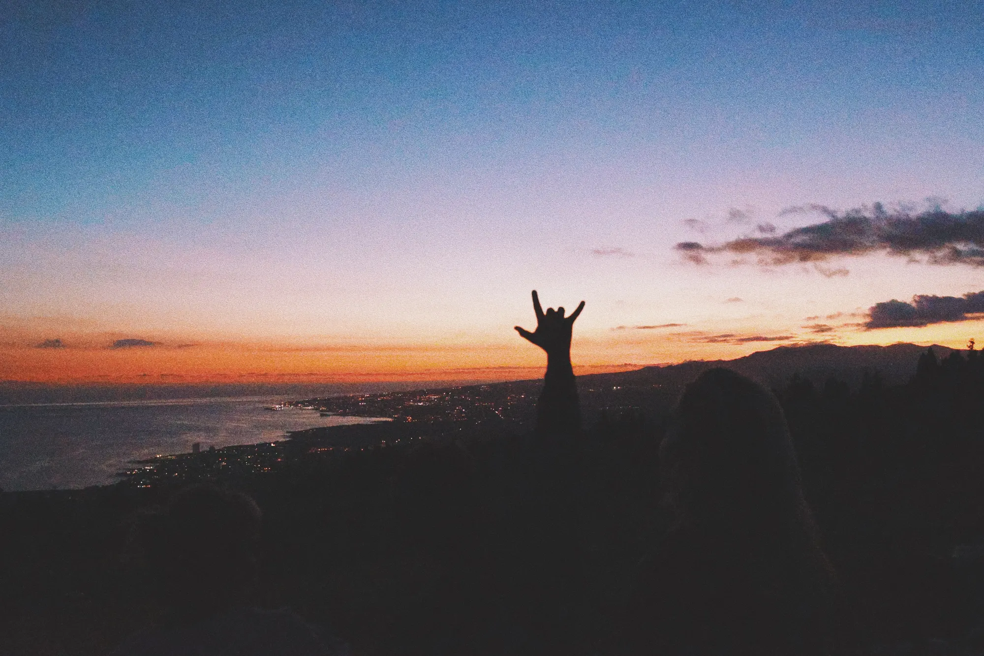 Sunset over São Miguel