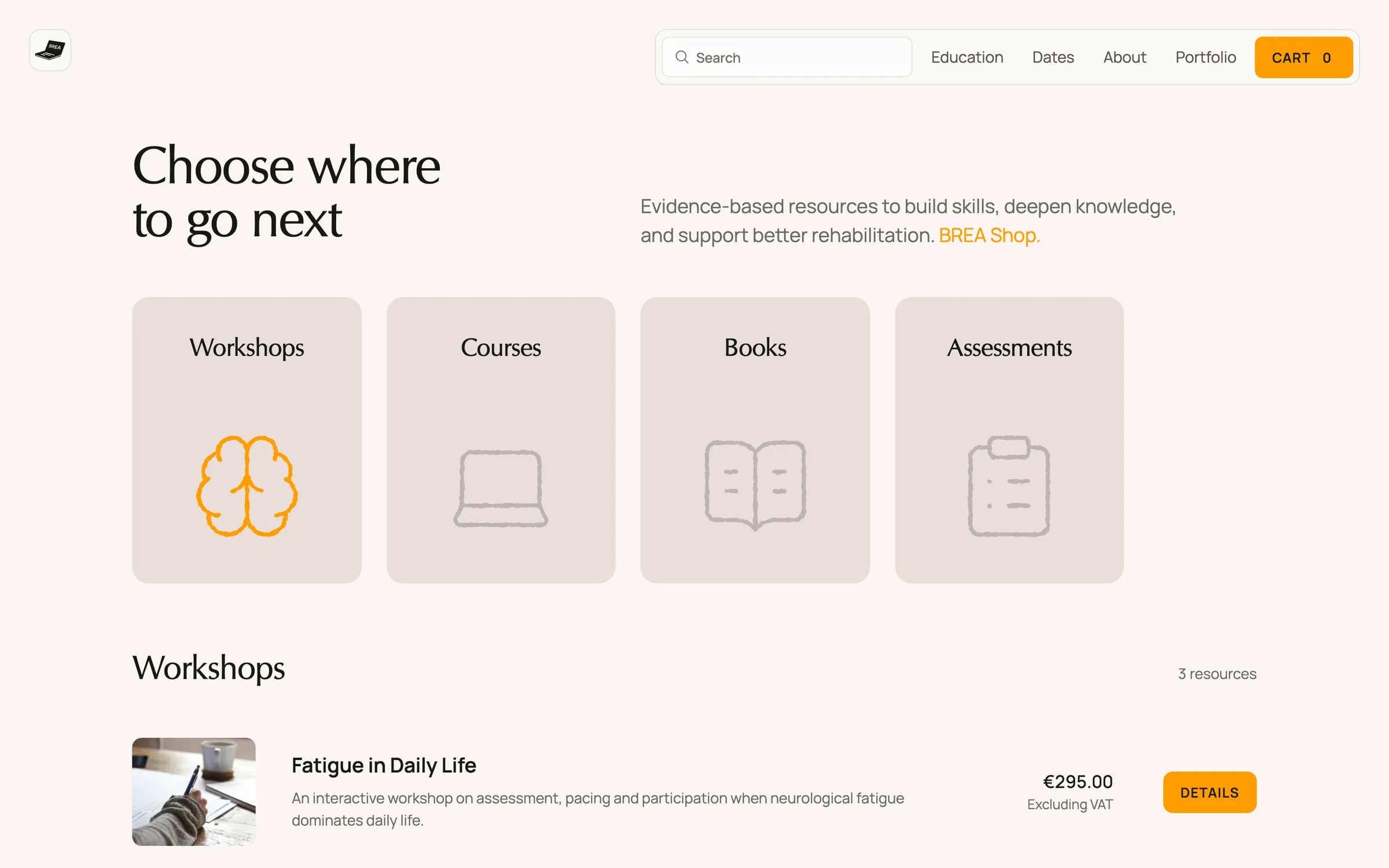 The webshop