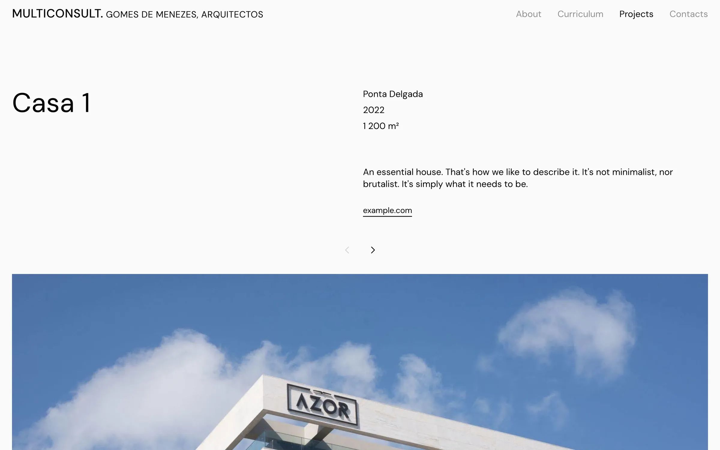 A project page